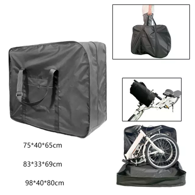 Foldable Bike Carry Bag Professional Zipper Closure Cycling Accessories Wear