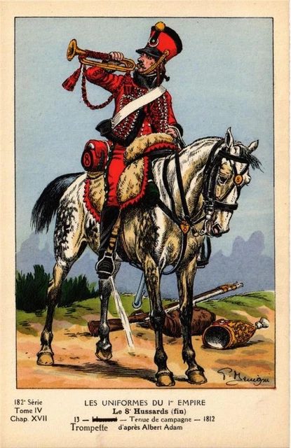 CPA AK Les uniforms du ler Empire Le 8 Hussars MILITARY (731348)