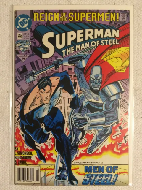 Superman: The Man of Steel #26 1993 VF+/NM DC Comics