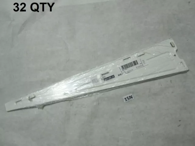 32 BOAXEL Brackets for Shelf, White 15 3/4 " 604.487.33 - Same Day Priority Ship