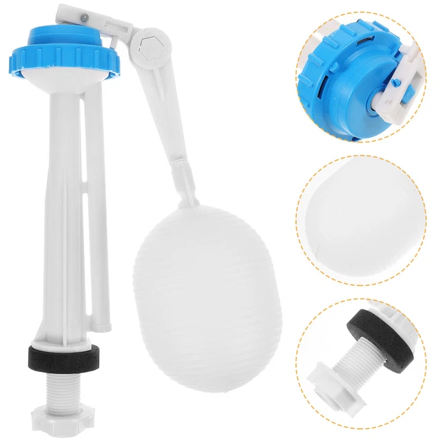 Set di ricambio valvola di riempimento WC, valvola di riempimento serbatoio acqua WC per serbatoio WC