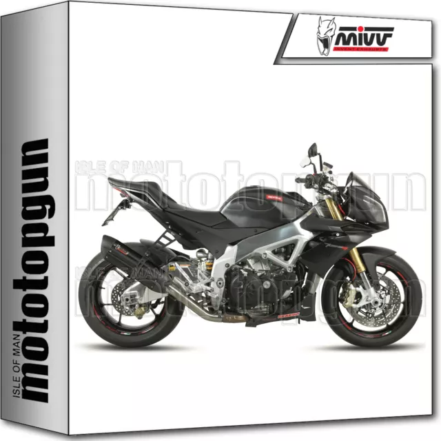 MIVV A.009.L9 scarico hom suono nero aprilia rsv4 rsv-4 aprc 2016 16