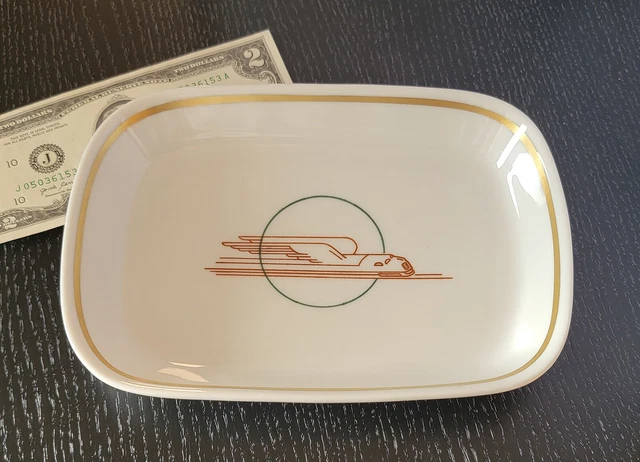 UNION PACIFIC RAILROAD Streamliner Dish/Plate-7.75"x5.5"-Sterling China-UPRR