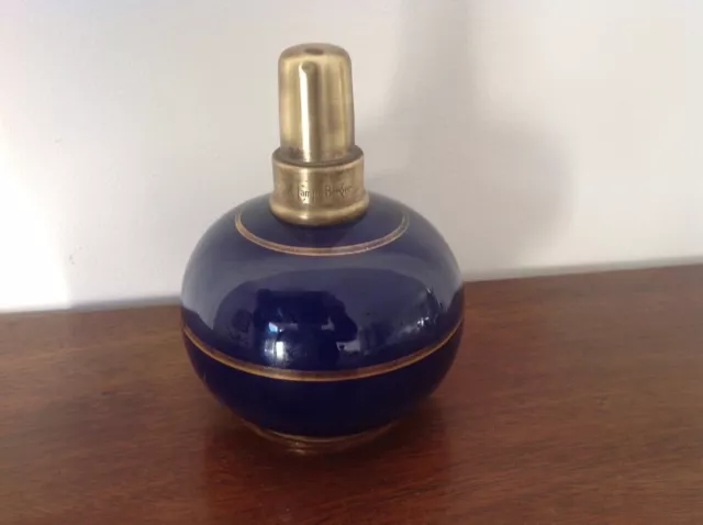 Lampe Berger Paris Ancienne Porcelaine Bleu De Sevres Limoges Desvres