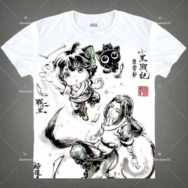 Anime The Legend of LuoXiaohei Luo Xiao hei Cosplay Men's T-Shirt Short Sleeve