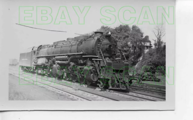 8D260 RP 1950s  D&H DELAWARE & HUDSON RAILROAD  4-6-6-4 ENGINE #1508