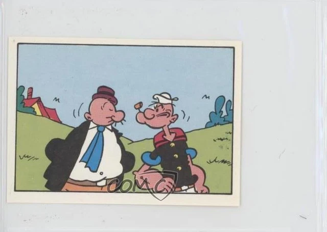 1980 Decje Novine Popeye Album Stickers Popeye Wimpy #86 0a4f