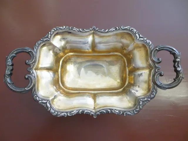 Silberschale-kleine Konfektschale-Jugendstil-800er Silber-Österreich-Art. 5538