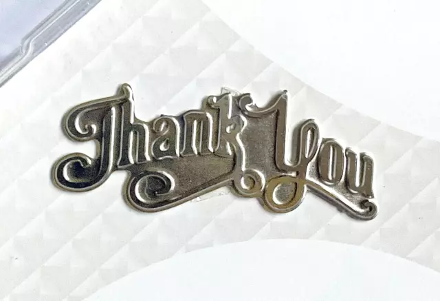 TODO Thank You Letterpress & Hot Foil Press Plate Die 2