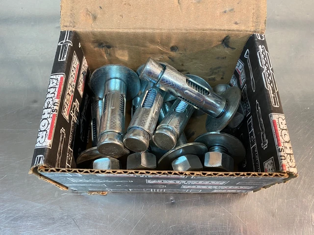 (8) 3/4" x 2 1/2" Sleeve Anchors