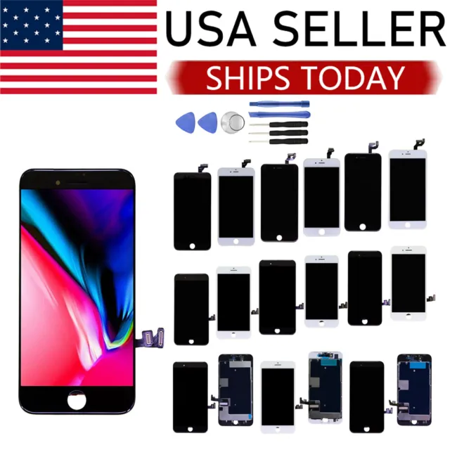 iPhone 6 6 Plus 6S 6S Plus 7 7 Plus 8 8 Plus Digitizer LCD Replacement Screen