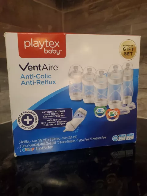 Playtex Baby VentAire 9 Ounce Bottle Complete Tummy Comfort Anti