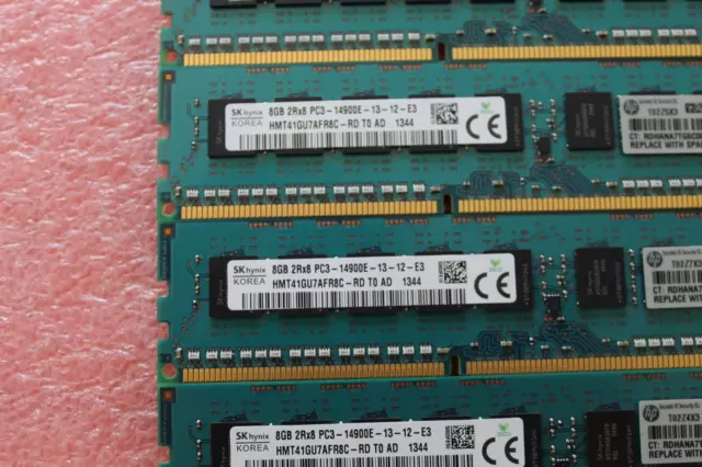 HP / SK Hynix 32GB (4x8GB) 2Rx8 PC3-14900E ECC RAM 715271-001 712288-081 2