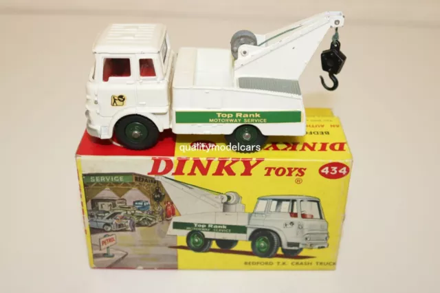 Dinky Toys 434 Bedford T.K. Crash Truck near mint all original condition in box