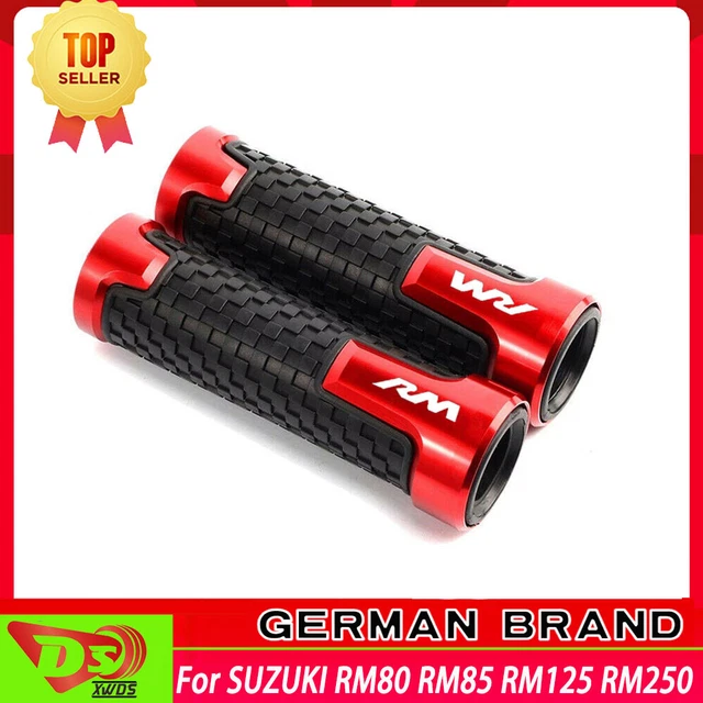 7/8" Motorcycle Handle Grips Handlebars For SUZUKI RM80 RM85 RM125 RM250