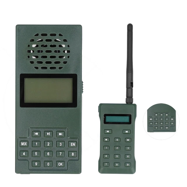 (01)HUNTING ELECTRONIC BIRD Caller Bird Call Decoy Speaker With Remote ...