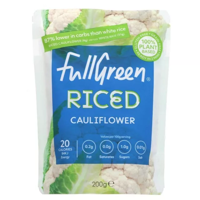 Cavolfiore ricco verde originale 200 g confezione da 6