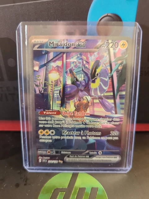Pokemon Card: MIRAIDON Ex 244/198 SAR - Scarlet & Purple (SV1FR)  (FR)