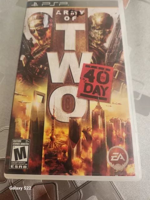 Army Of Two: The 40th Day Sony For PSP UMD !