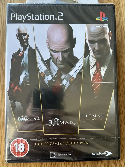 Jeu Hitman Triple Hits Collection - Version PAL Complète Pour PS2, édition France - Neuf Sous Blister