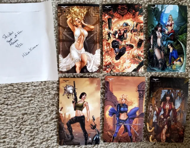 Zenescope Sticker Set of the Month — 2022–03	Mike Krome