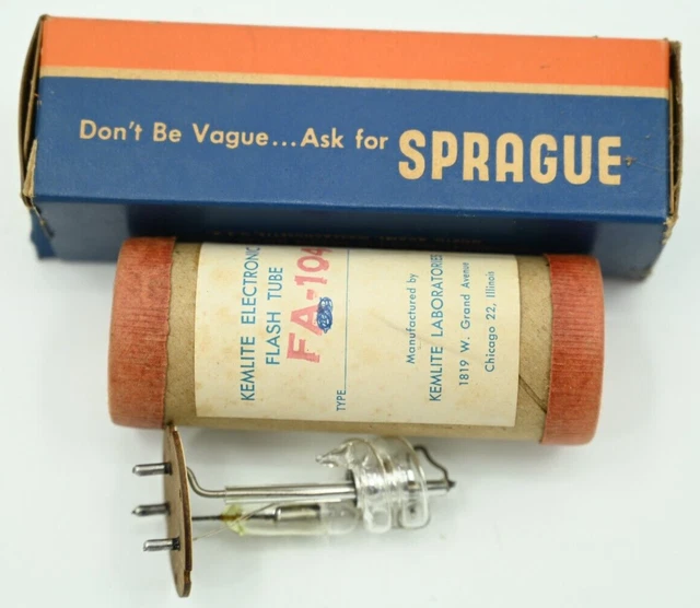 Tube Flash Amglo Kemlite AQC 1234 SHC – Pour éclairage Powerlights (neuf Boîte)
