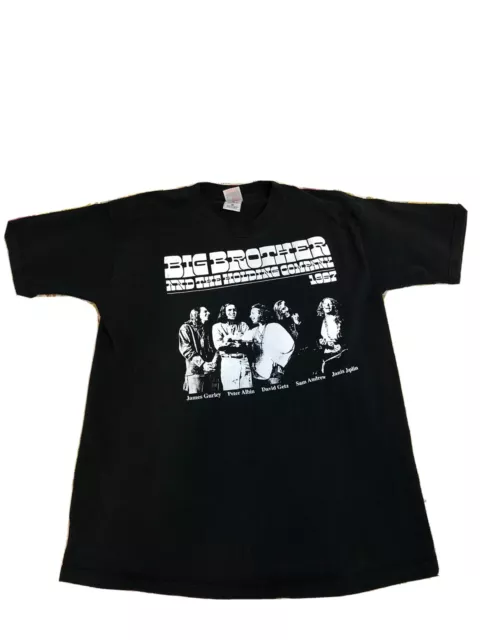 Vintage Janis Joplin Big Brother And The Holding Company T Shirt Size L