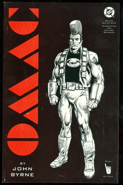 OMAC #1 of 4 One Man Army Corps by John Byrne, DC Comic Graphic Novel TPB 1991