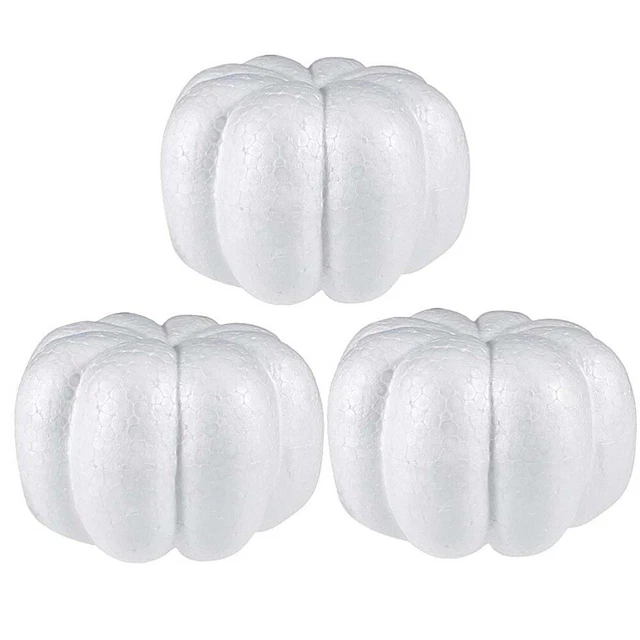 Scoraggi zucca decorazione a mano fai da te in schiuma decorazione autunnale vuota