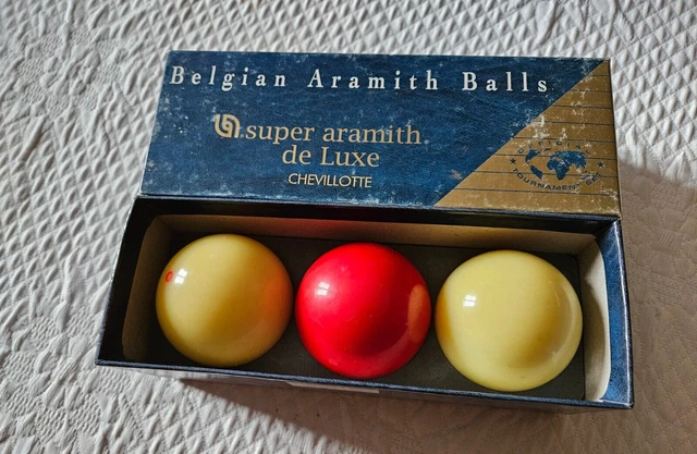 Boules de billard français - boite bleue