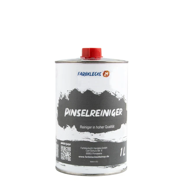 Colorklecks24 detergente pennelli 1 L, detergente di alta qualità per pennelli, rulli e WHO