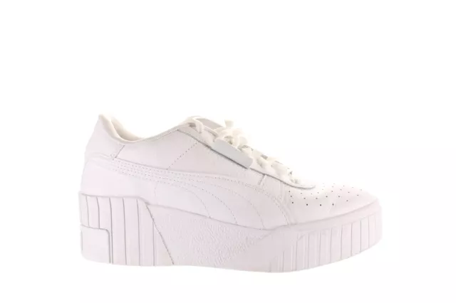 PUMA Womens Cali White Fashion Sneaker Size 8 (6632842)