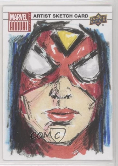 2020 Upper Deck Marvel Annual Sketch Cards 1/1 Patricio Carrasco #SKT Auto 09q5