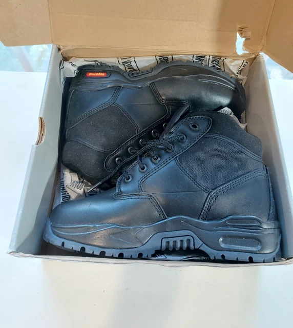 Postage Service MAGNUM MIDNITE PLUS II Royal Mail Boots UK 5 EUR 38 Black Non Safety ...
