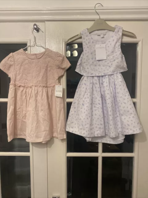 Baby girls bundle 12-18 months Little White Company  Summer Dress, Pink New