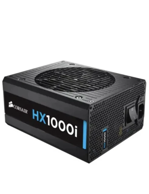 Corsair HXi Series HX1000i 1000W 80PLUS Platinum ATX Power Supply - Black...