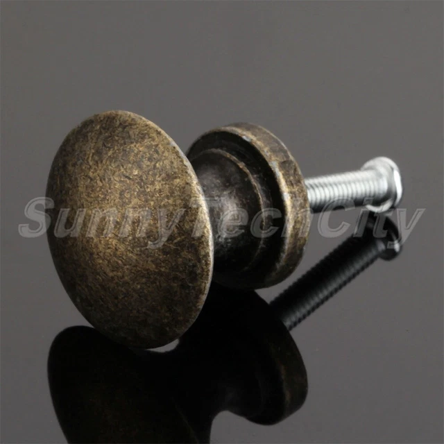 5x Retro Cabinet Knobs Box Mini Drawer Pulls Cupboard Dresser Wardrobe Handles