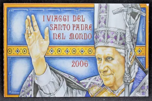 Vaticano 2007 Viaggi di Papa Benedetto Libretto nuovo MNH** (C.SI)