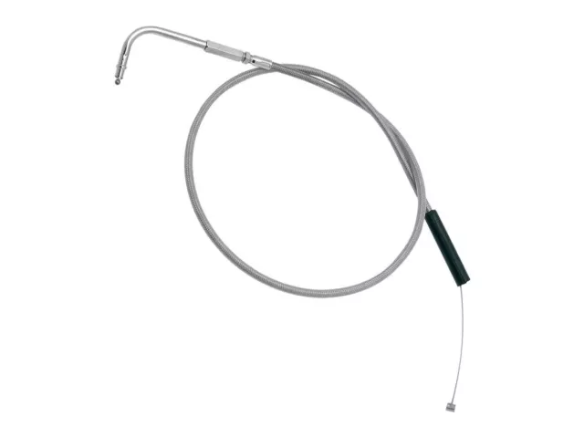 MOTION PRO Throttle Cable Stainless Steel, Clear Coated 41664