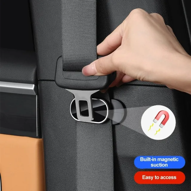 Magnetic Car Seat Safety Belt Clip Adjustable Fastener Clip