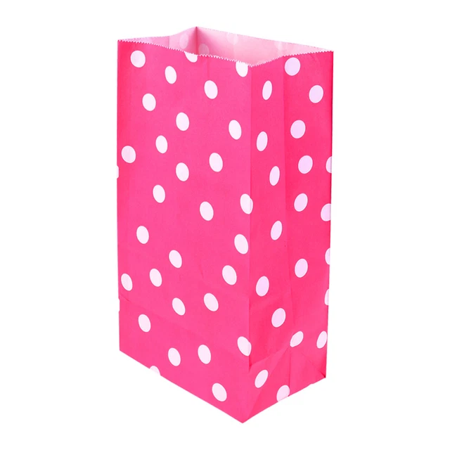 50 PIEZAS bolsas de papel Kraft Favor papas fritas bolsas de reciclaje de papel