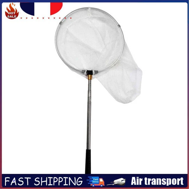 Foldable Fishing Net Stainless Steel Telescopic Insect Butterfly Dragonfly Nets