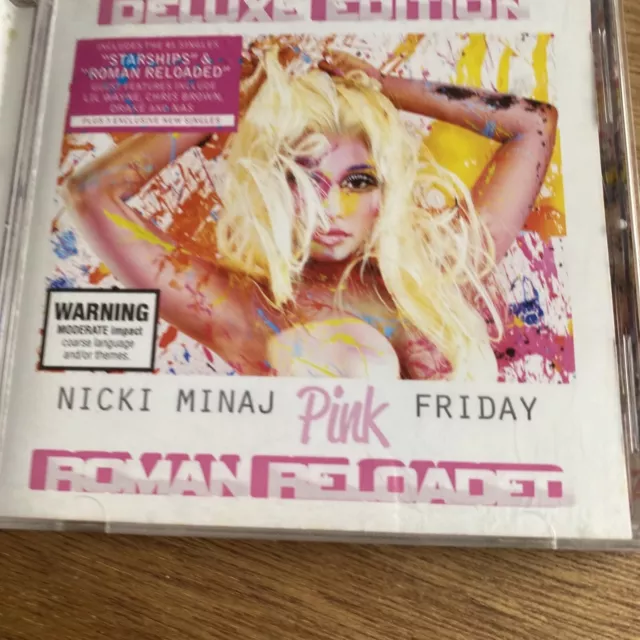 Pink Friday: Roman Reloaded [Deluxe Edition] by Nicki Minaj (CD, 2012)