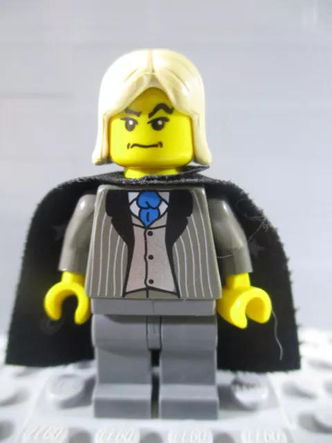 Lego Harry Potter Minifigure Lucius Malfoy Dark Gray Suit Dobby's Release 4731