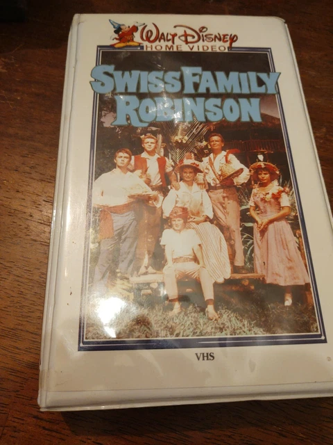WALT DISNEY HOME Video Swiss Family Robinson VHS Clamshell £6.72 ...