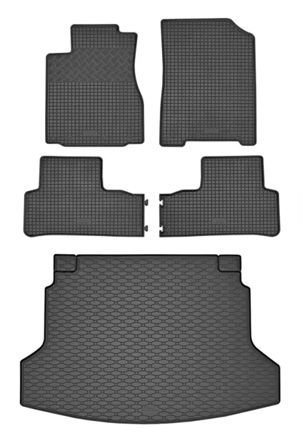 Gummimatten und Kofferraumwanne passend für Honda CR-V ab 2012