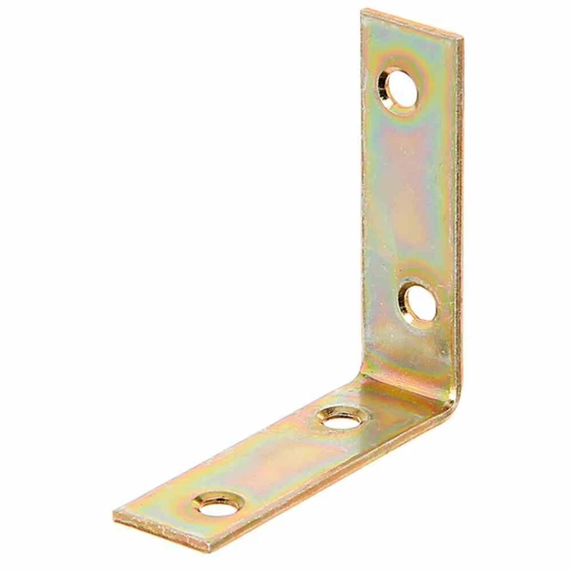 Lot De 10 équerres De Chaise KeyMet – Angle Acier 60x60x20 Mm – Avec Perle Intérieur – Zingué – Fabriqué Allemagne