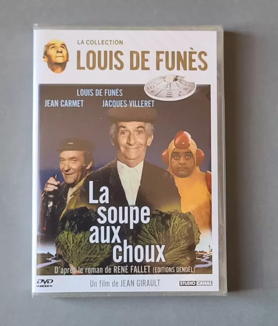 DVD LA SOUPE AUX CHOUX - Louis DE FUNES / Jacques VILLERET - Jean GIRAULT - NEUF