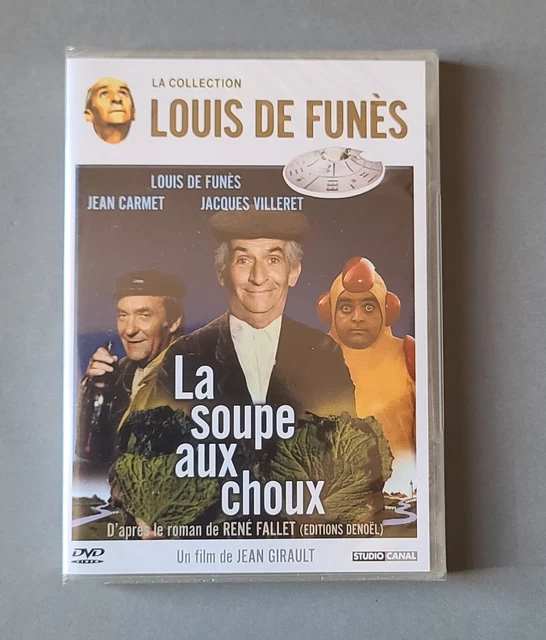 DVD LA SOUPE AUX CHOUX - Louis DE FUNES / Jacques VILLERET - Jean GIRAULT - NEUF