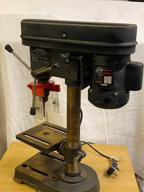 Bench Pillar Drill ( Electric ) Vintage But Fully Working